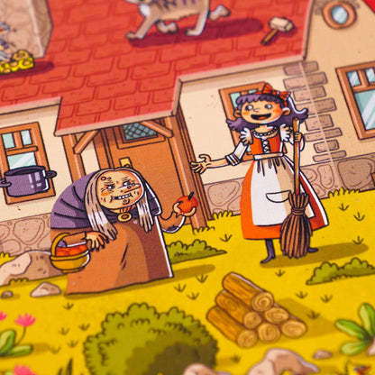 MUDUKO Stalo žaidimas "In Fairyland". Šeimos suvokimo žaidimas 5+ - gaukdaugiau.lt