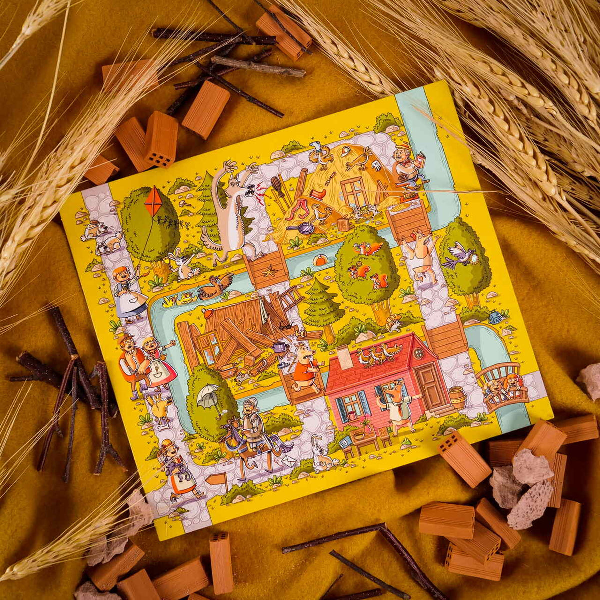 MUDUKO Stalo žaidimas "In Fairyland". Šeimos suvokimo žaidimas 5+ - gaukdaugiau.lt