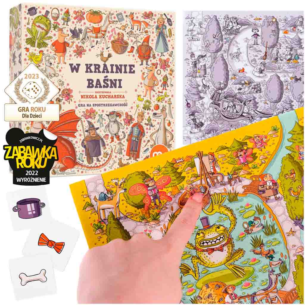 MUDUKO Stalo žaidimas "In Fairyland". Šeimos suvokimo žaidimas 5+ - gaukdaugiau.lt