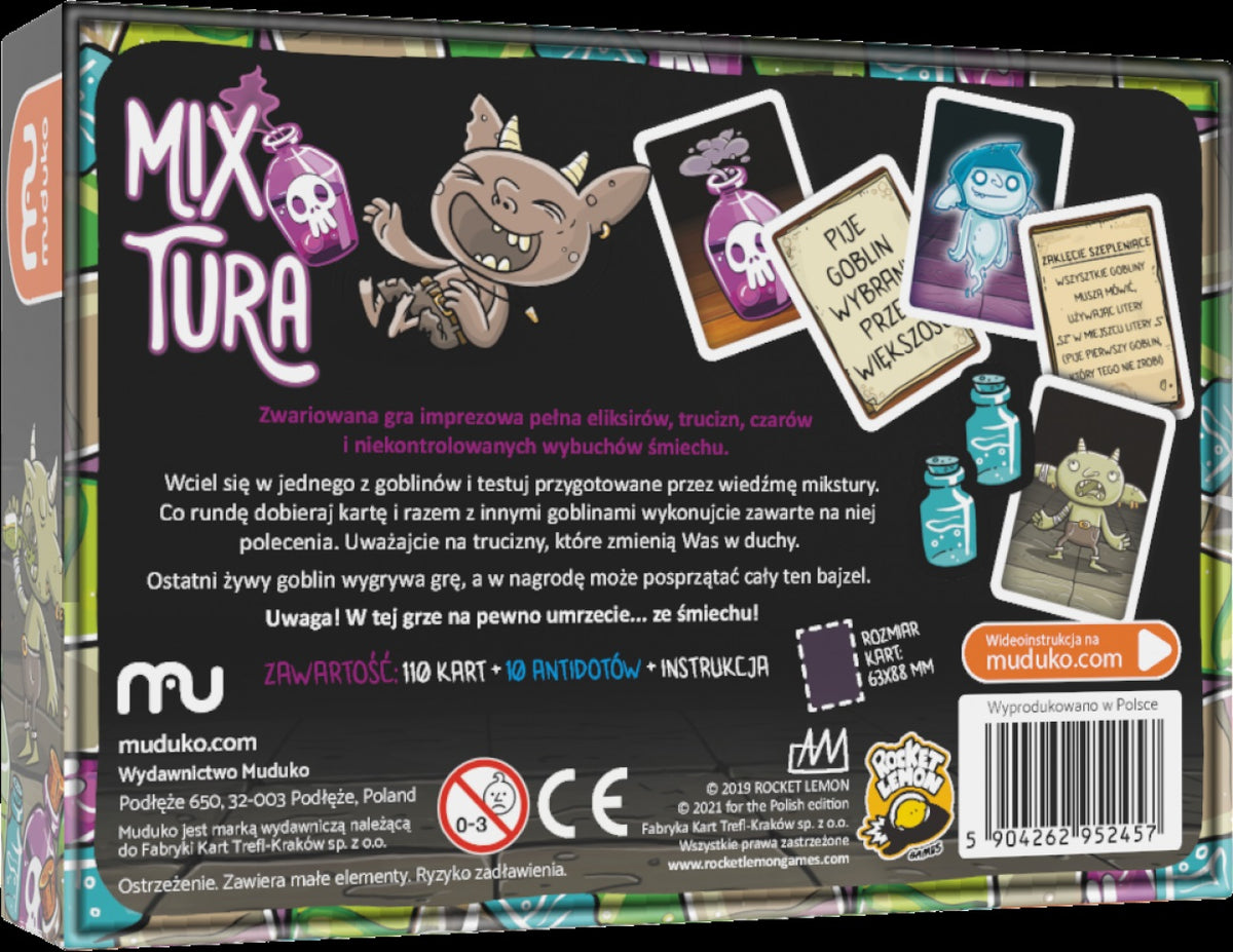 MUDUKO MixTura Goblinai puola magijos laboratoriją vakarėlių žaidimas 8+ - gaukdaugiau.lt