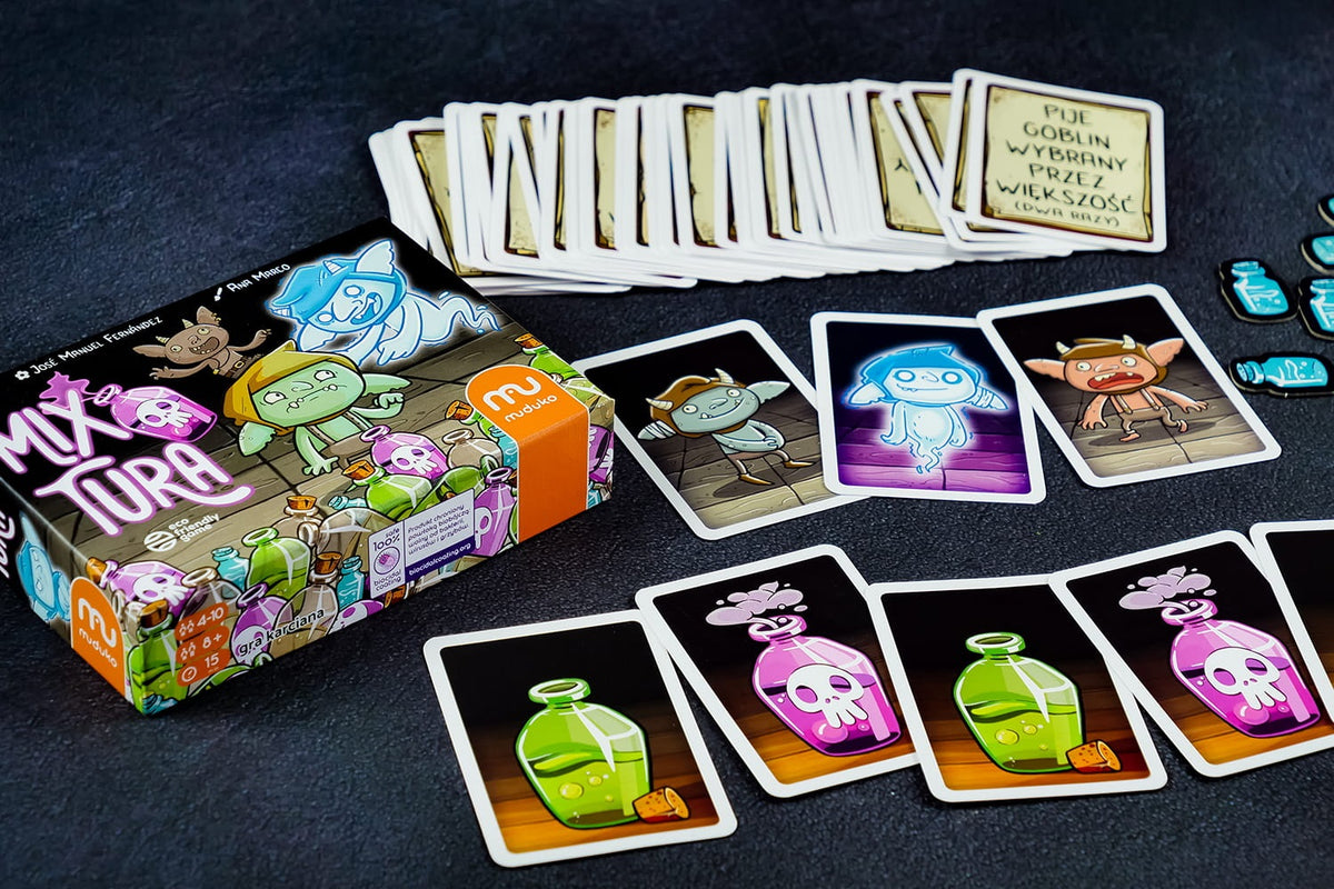 MUDUKO MixTura Goblinai puola magijos laboratoriją vakarėlių žaidimas 8+ - gaukdaugiau.lt