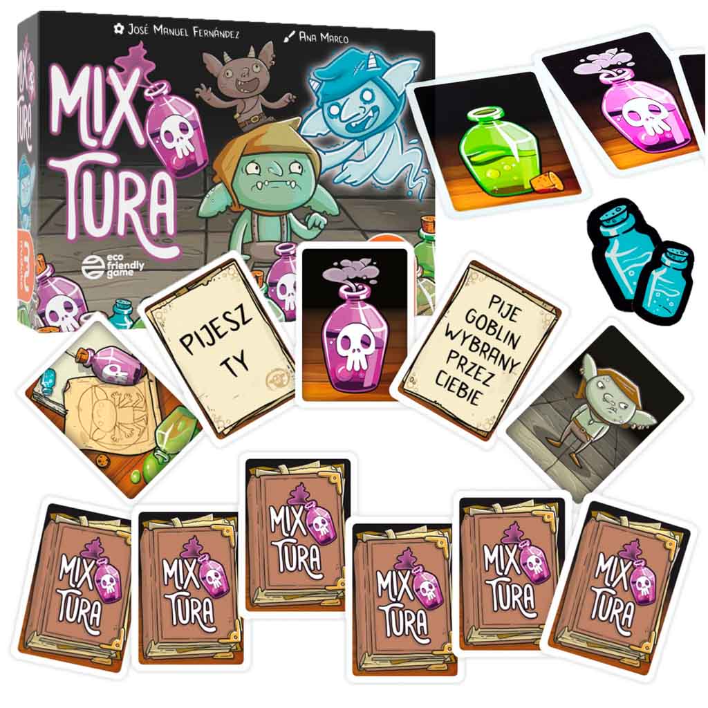 MUDUKO MixTura Goblinai puola magijos laboratoriją vakarėlių žaidimas 8+ - gaukdaugiau.lt