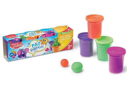 Creativ plastiko masė 4x114g 4vnt. - gaukdaugiau.lt