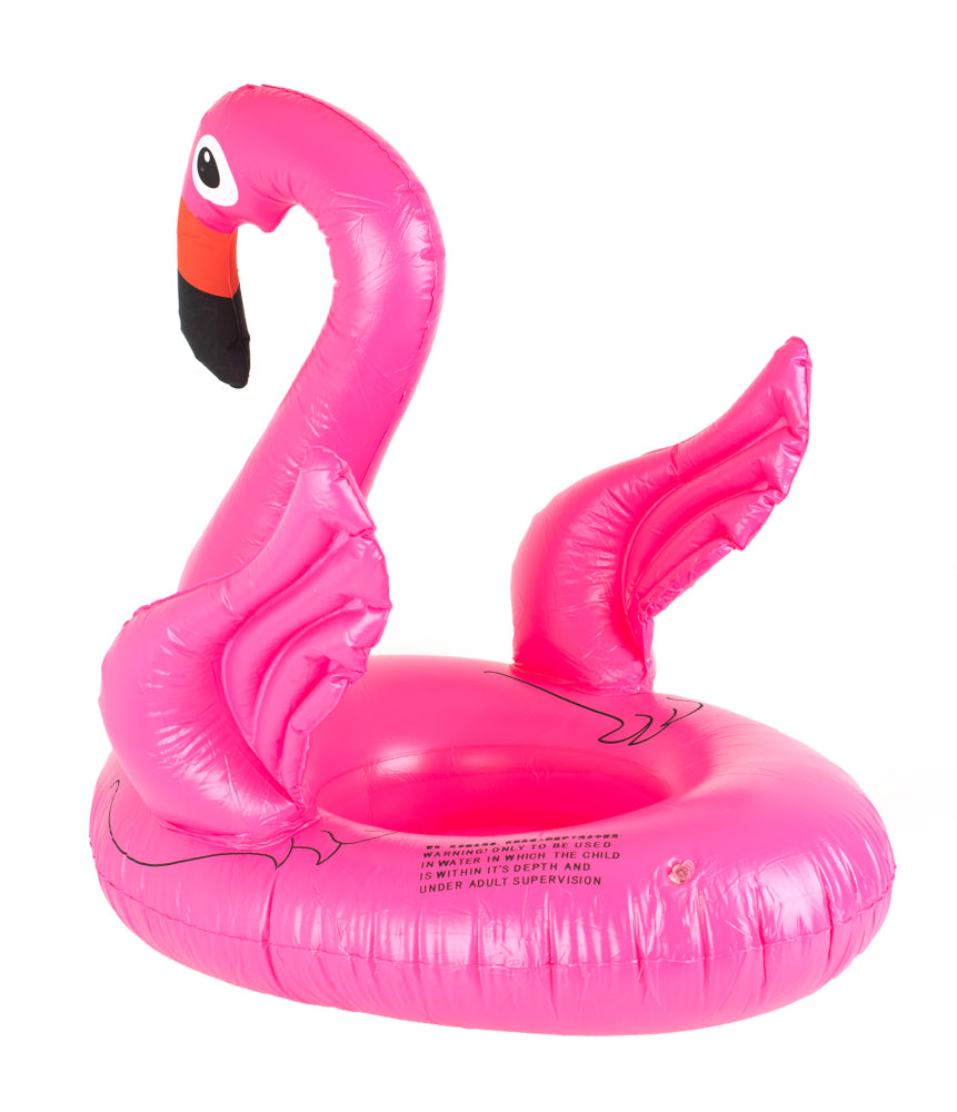 Pripučiamas vaikiškas pontono ratas flamingo