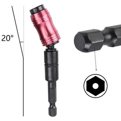 1/4" Kampinė Magnetinė Rankeną su HEX Bito Užraktu - gaukdaugiau.lt