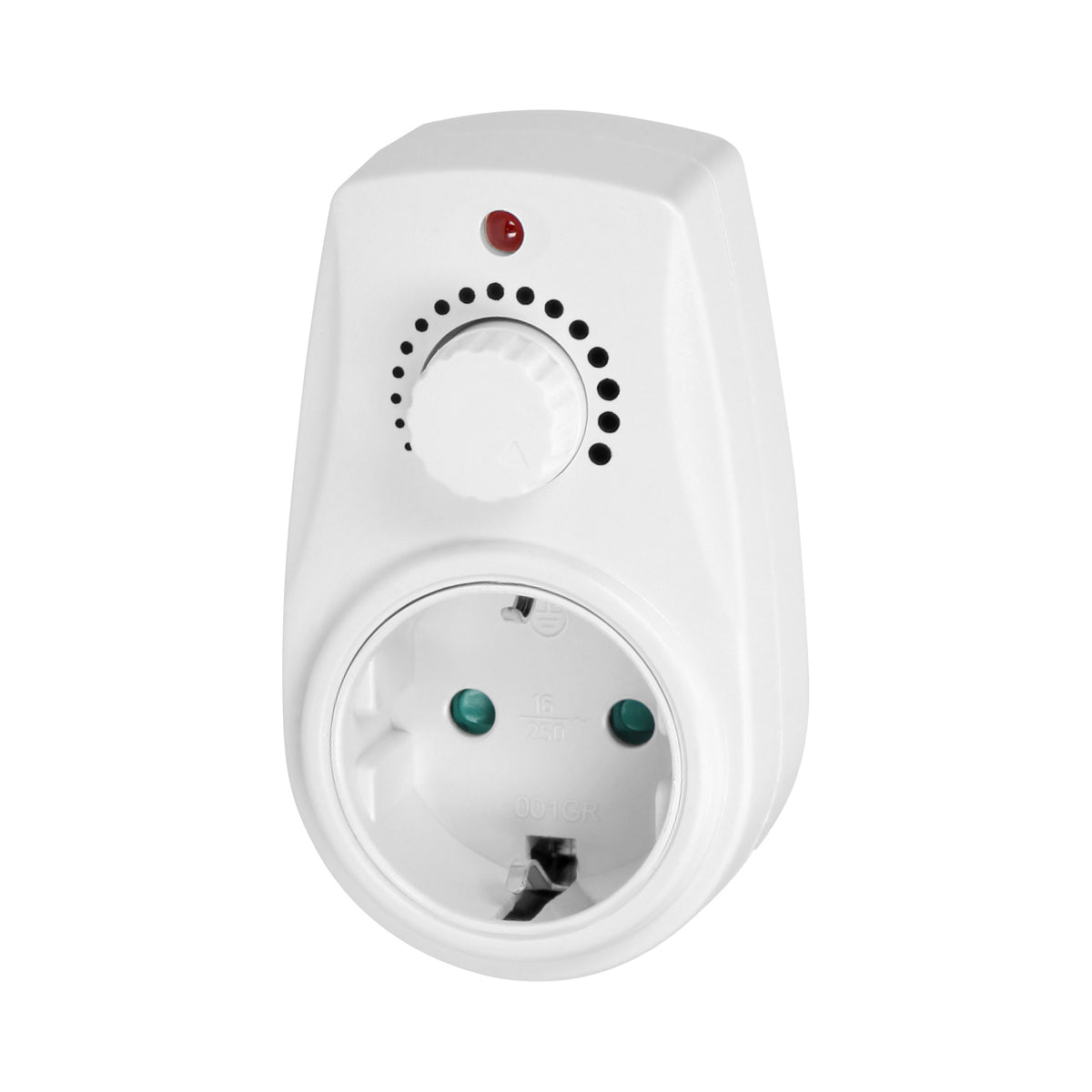 Tamsintuvas su papildoma tinklo lizdu 2P+Z (Schuko), maks. 280W - gaukdaugiau.lt