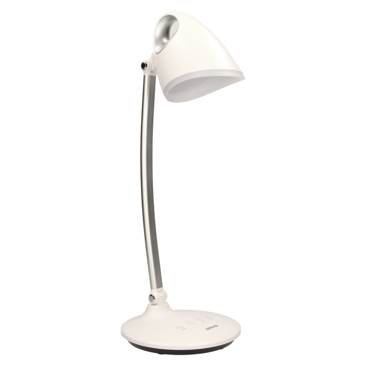 KALCYT LED 6W, stalinė lempa, 200lm, 4000K, laikmatis, balta - gaukdaugiau.lt