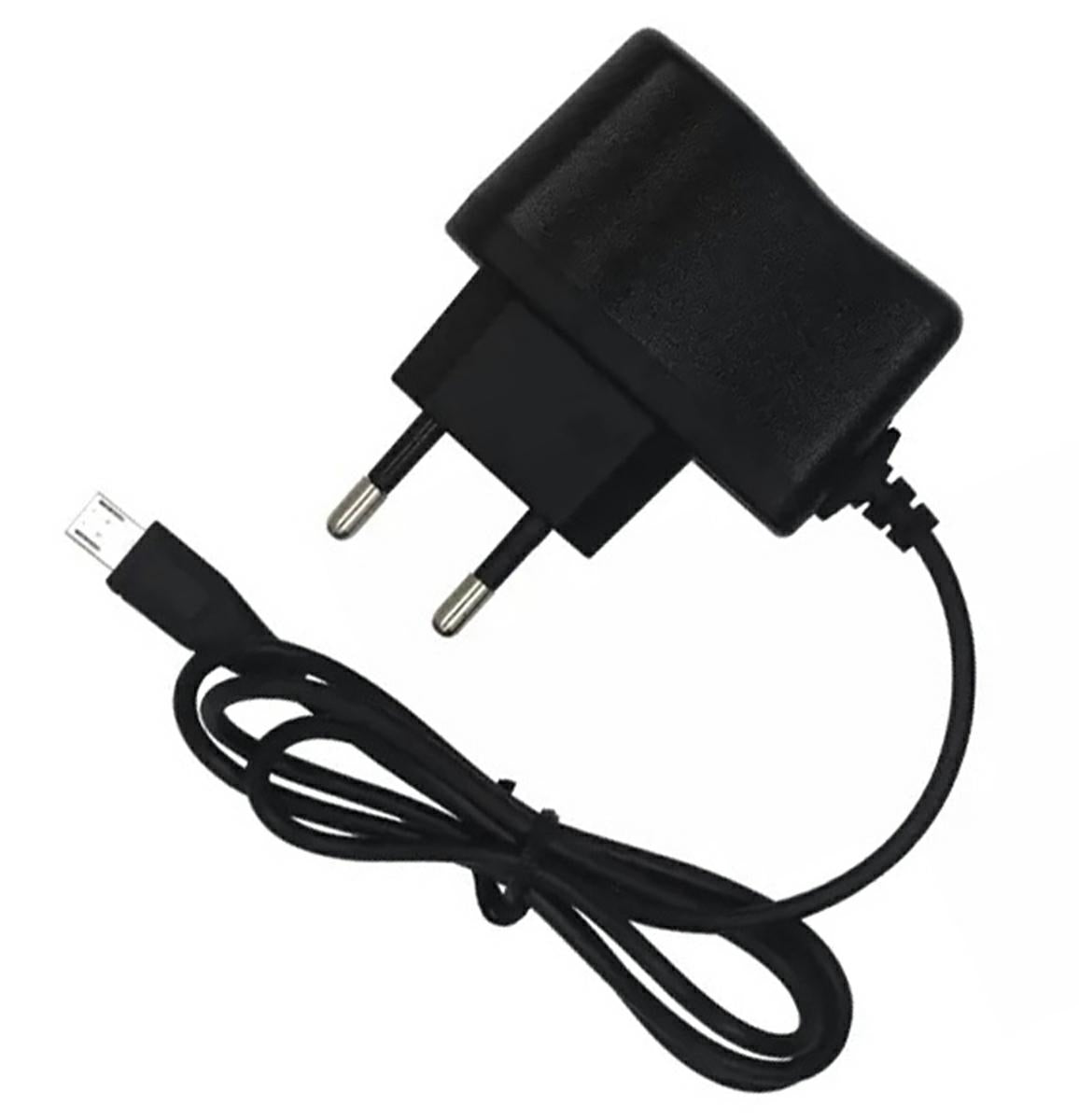 MIKRO USB ĮKROVIKLIS Juodas 140 cm Kabelis Kelionėms - gaukdaugiau.lt