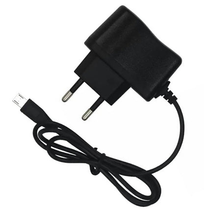 MIKRO USB ĮKROVIKLIS Juodas 140 cm Kabelis Kelionėms - gaukdaugiau.lt