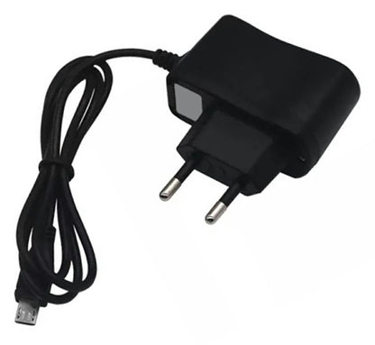 MIKRO USB ĮKROVIKLIS Juodas 140 cm Kabelis Kelionėms - gaukdaugiau.lt