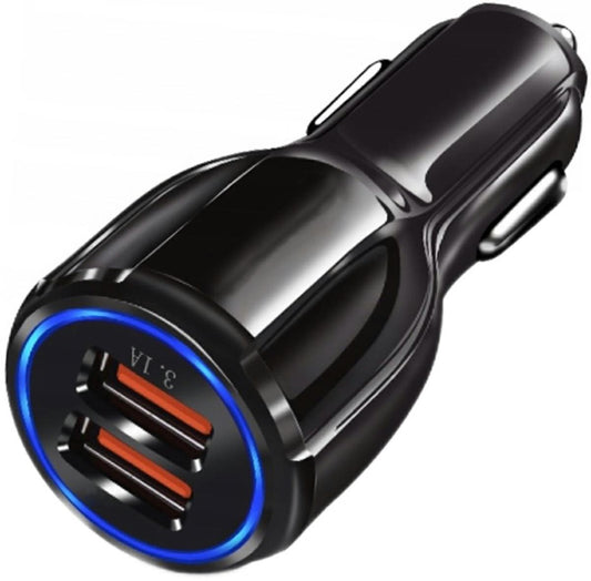 AUTOMOBILIO ĮKROVIKLIS 2 X USB GREITAS - gaukdaugiau.lt