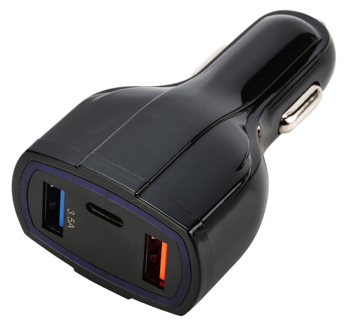 SEMAS ČARGERIS. QC 3.0 TYPE-C 2xUSB - gaukdaugiau.lt