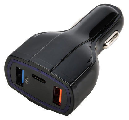 SEMAS ČARGERIS. QC 3.0 TYPE-C 2xUSB - gaukdaugiau.lt