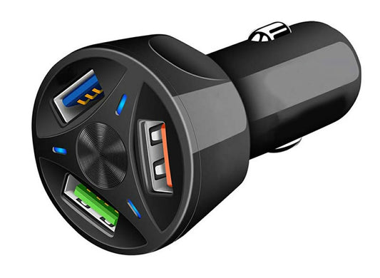 AUTOMOBILIO ĮKROVIKLIS 3xUSB QC - gaukdaugiau.lt