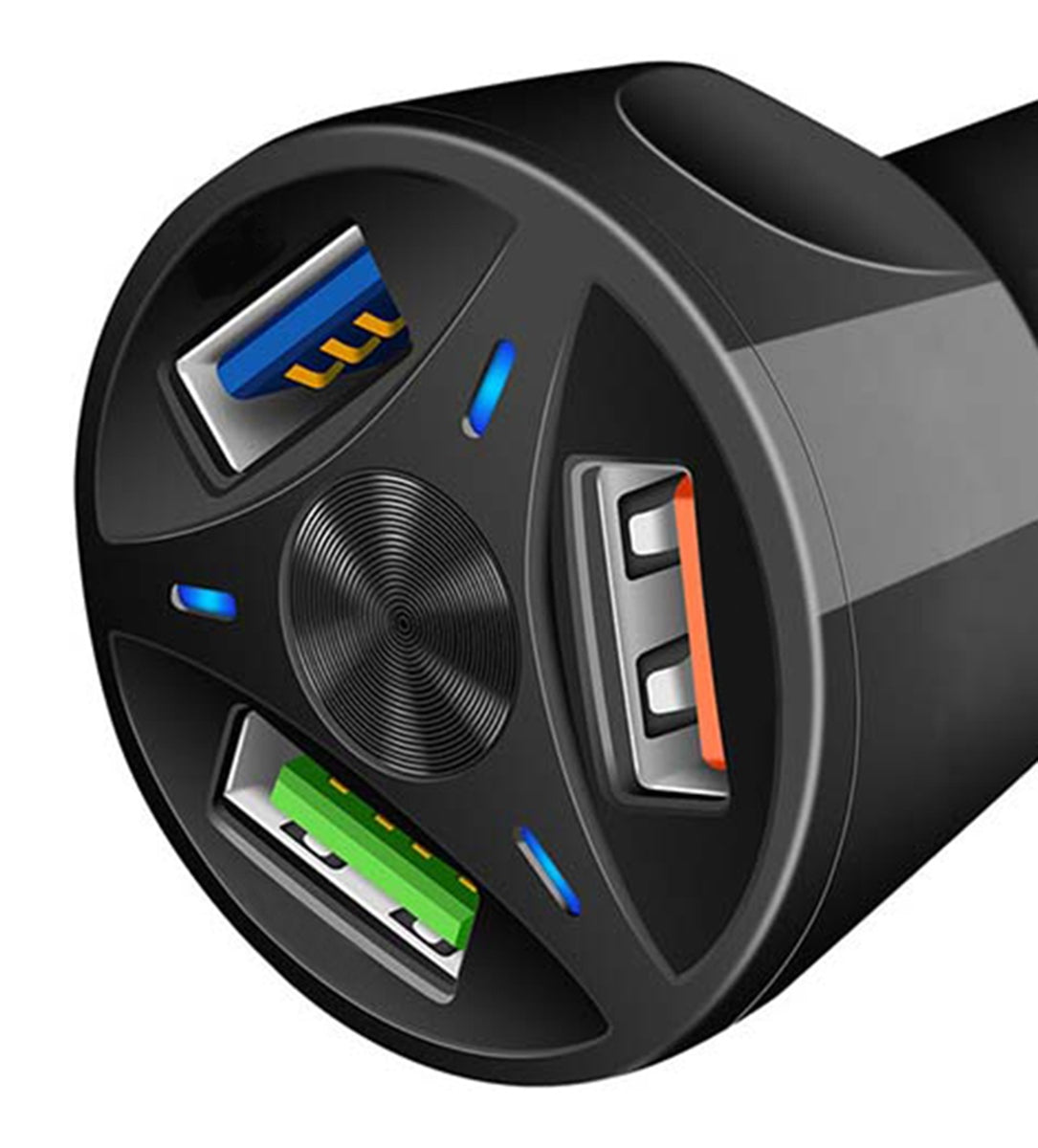 AUTOMOBILIO ĮKROVIKLIS 3xUSB QC - gaukdaugiau.lt