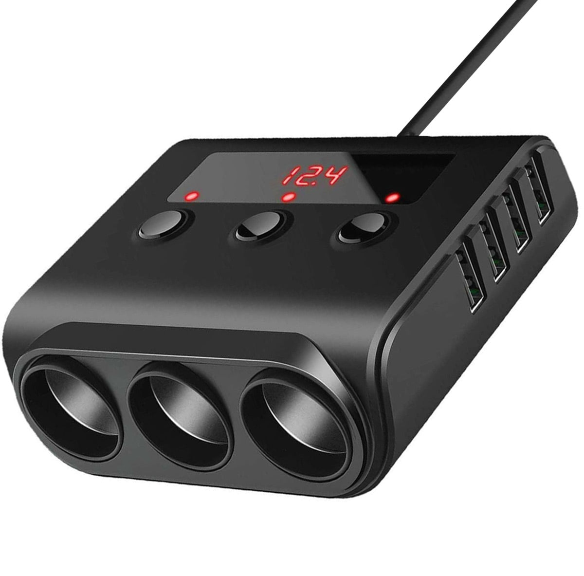 ŽIEBTUVĖLIS SKAIDIKLIS + 4xUSB - gaukdaugiau.lt