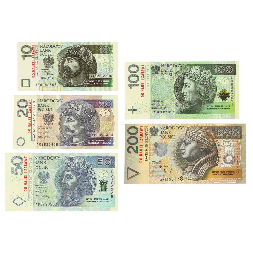 Pinigų pažinimas ir žaidimas su jais Monetos ir banknotai 5+ MULTIGRA