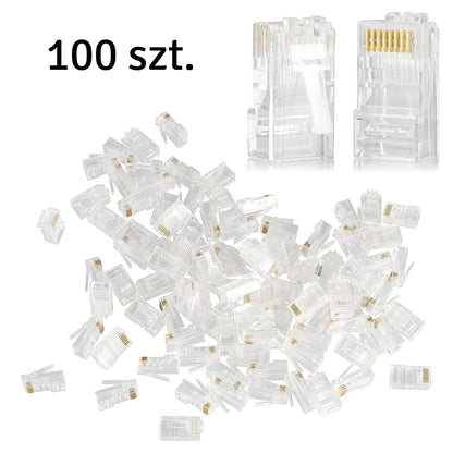 RJ45 PATARIMAS (100SZT) - gaukdaugiau.lt