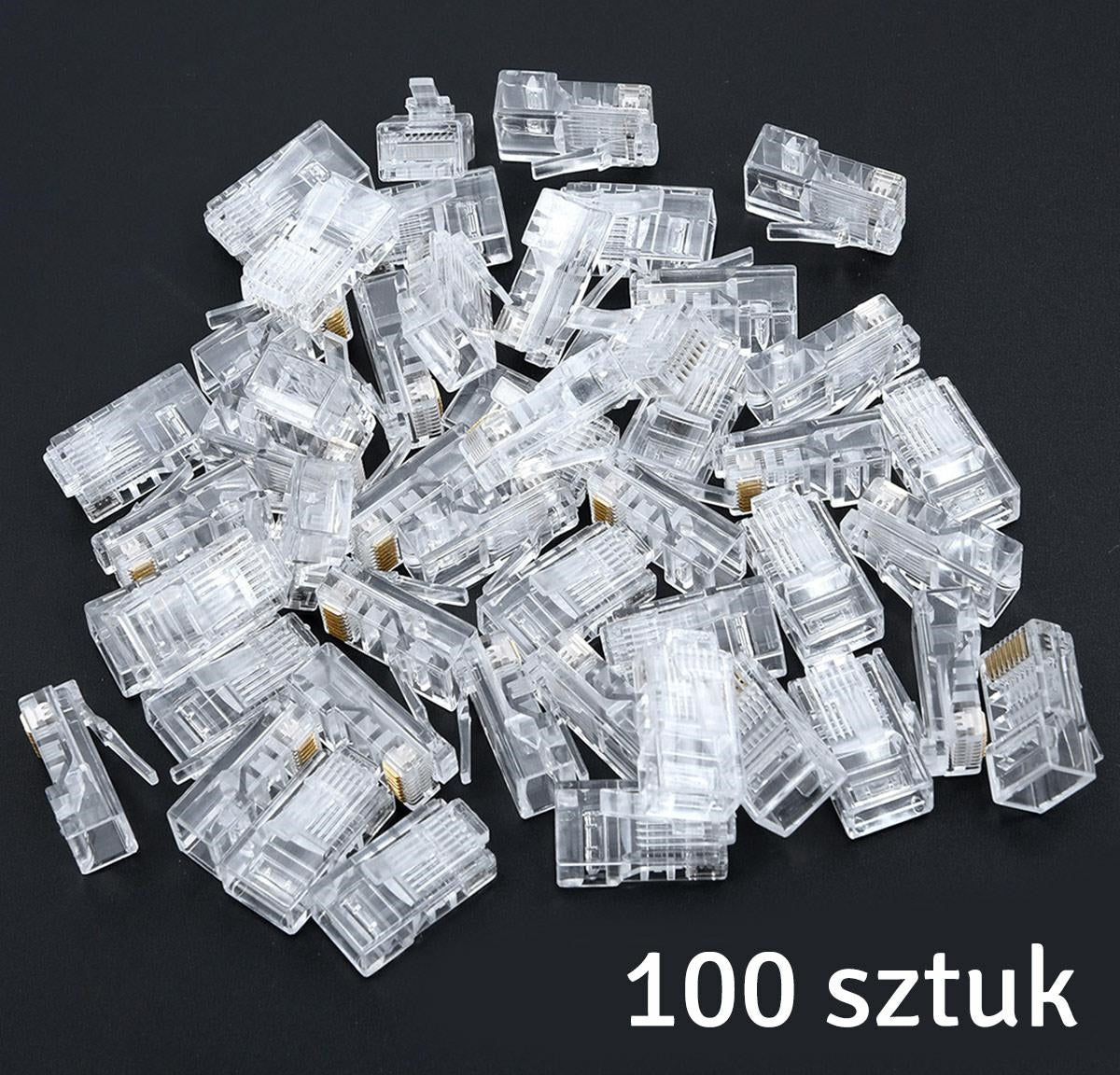 RJ45 PATARIMAS (100SZT) - gaukdaugiau.lt