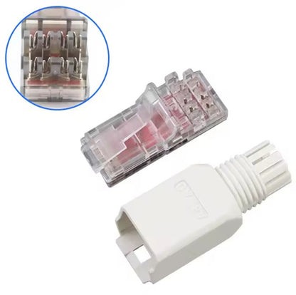 RJ45 UTP KIŠTUKAS CAT.6 VARŽTAS BE ĮRANKIŲ - gaukdaugiau.lt