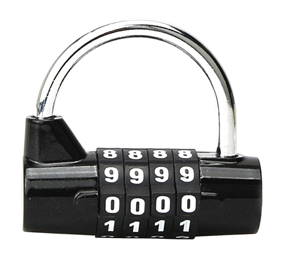 Kintamojo Kodo Juodas Šifro Spyna Dviračiams U-Lock - gaukdaugiau.lt