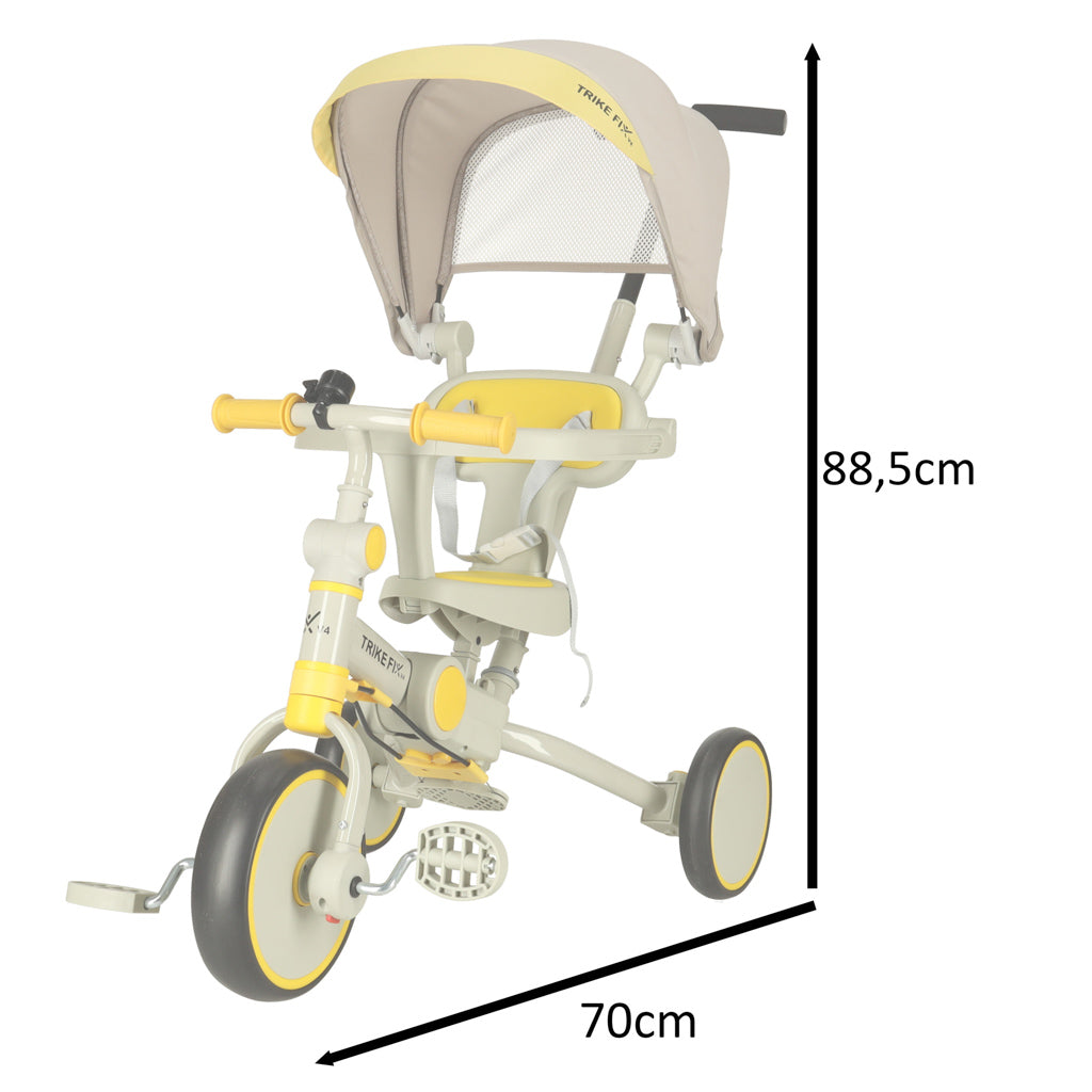 TRIKE FIX V4 TRIKE TRIRATIS MĖLYNAS-PILKAS SU ATLOŠU