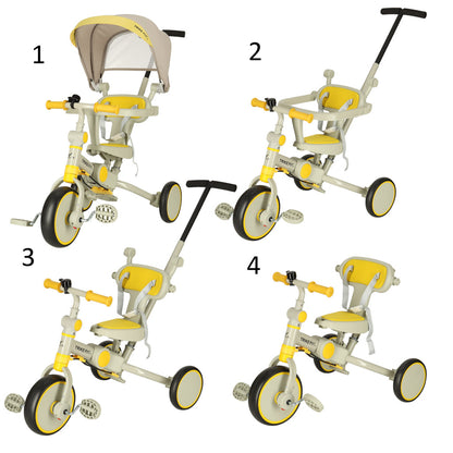 TRIKE FIX V4 TRIKE TRIRATIS MĖLYNAS-PILKAS SU ATLOŠU