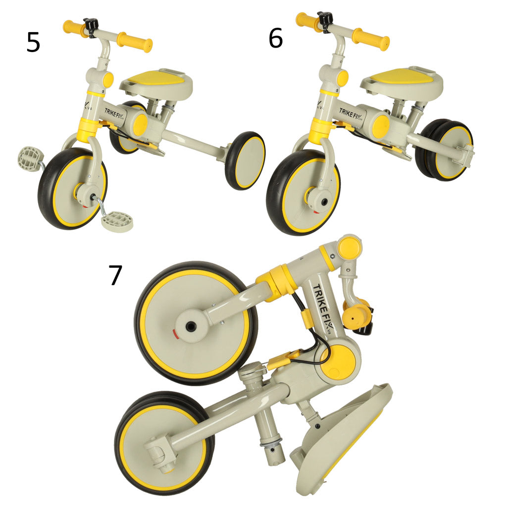 TRIKE FIX V4 TRIKE TRIRATIS MĖLYNAS-PILKAS SU ATLOŠU