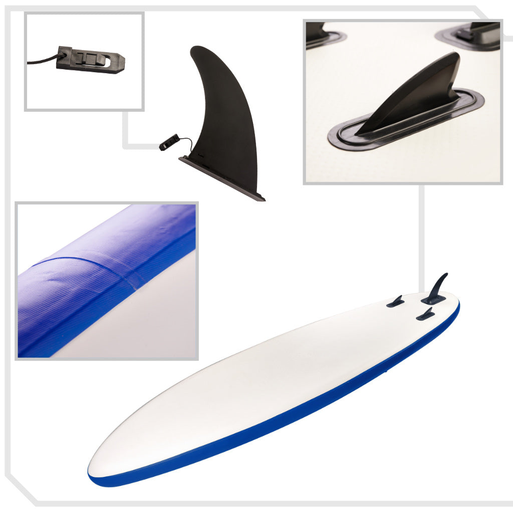 SUP Pripučiama lenta su priedais pilka 320cm - gaukdaugiau.lt