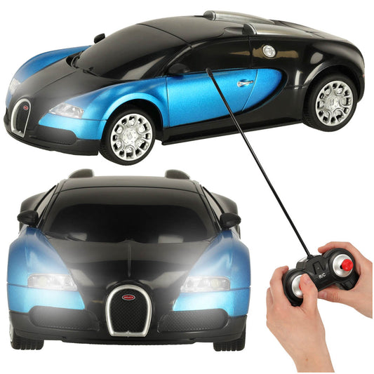 Bugatti Veyron RC automobilio licencija 1:24 mėlyna