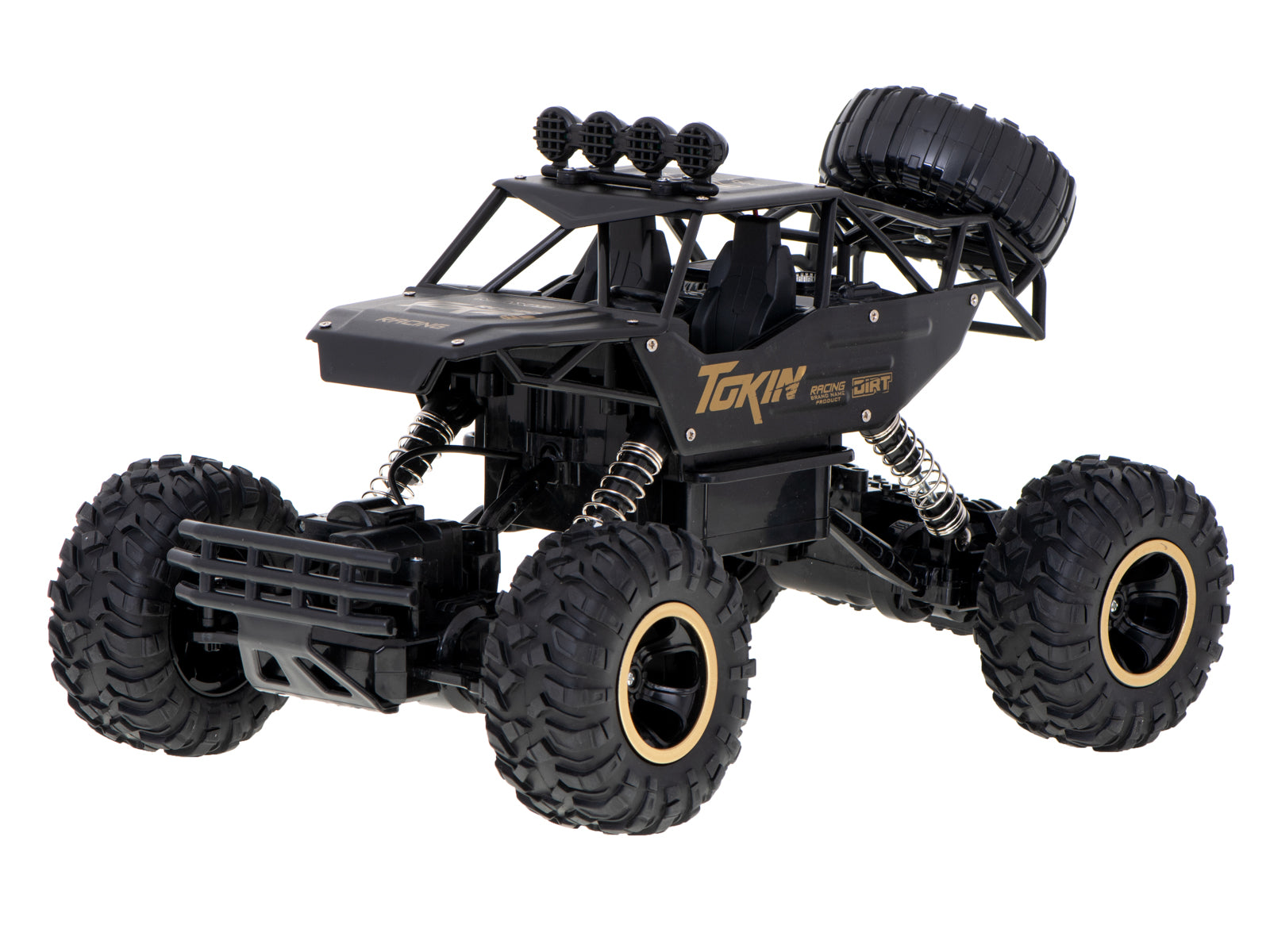 RC automobilis Rock Crawler 1:12 4WD METAL juodas