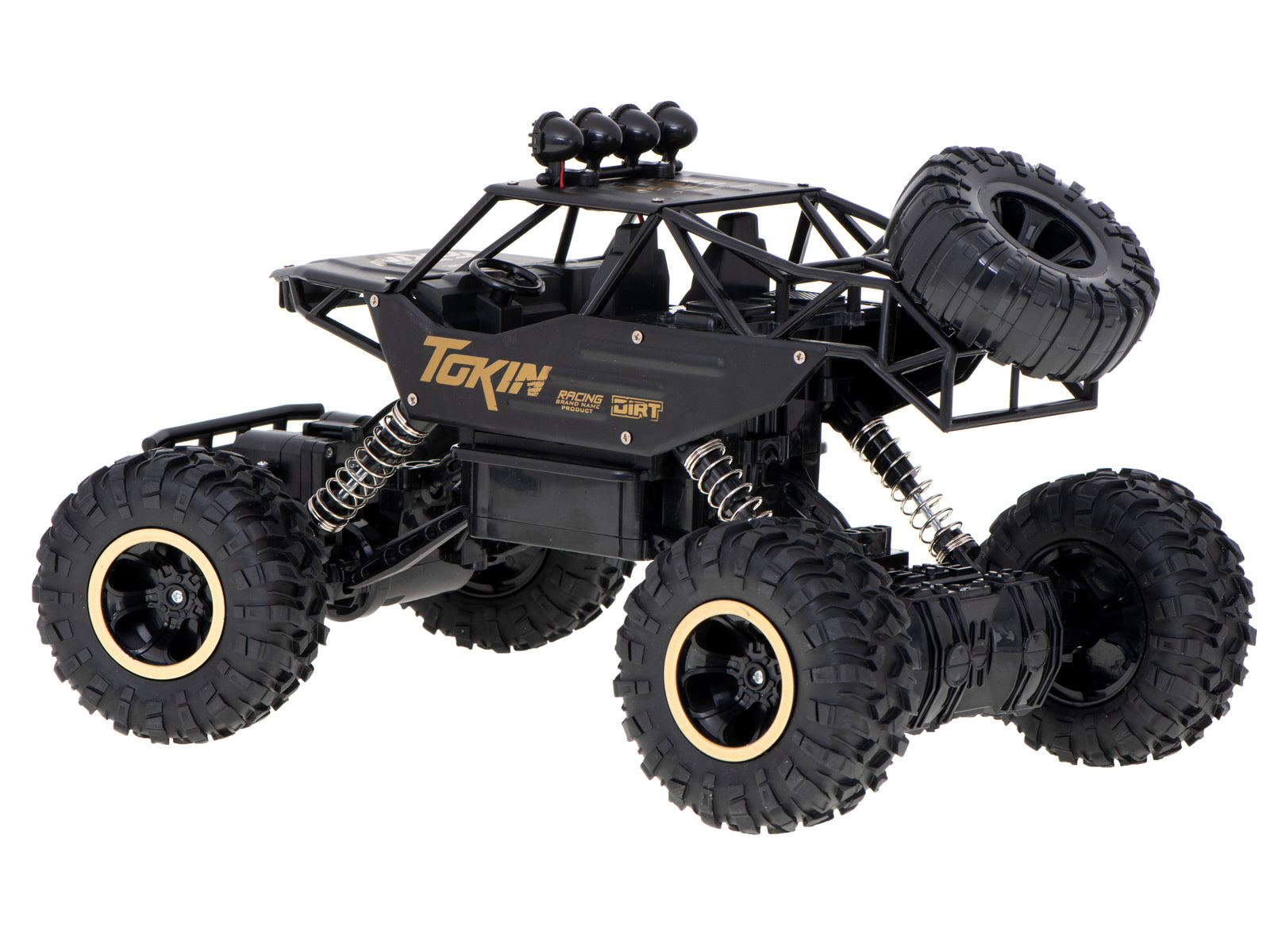 RC automobilis Rock Crawler 1:12 4WD METAL juodas