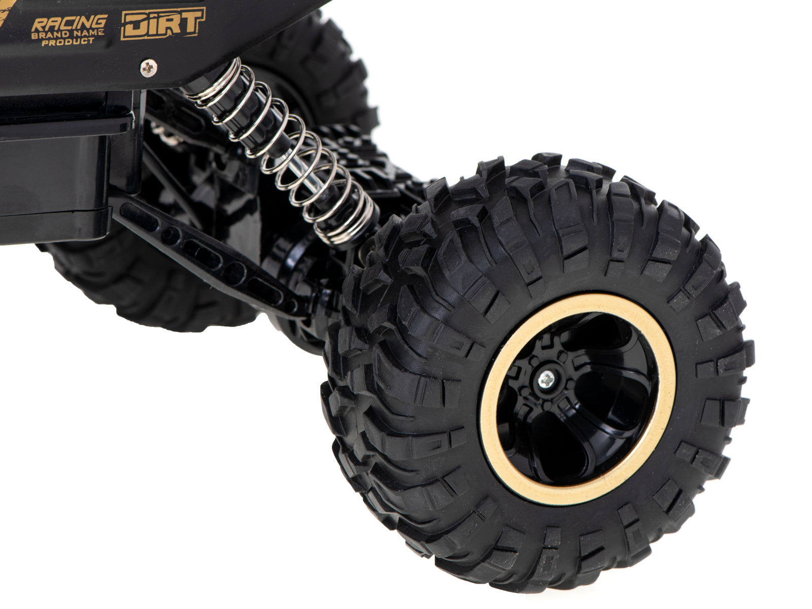 RC automobilis Rock Crawler 1:12 4WD METAL juodas