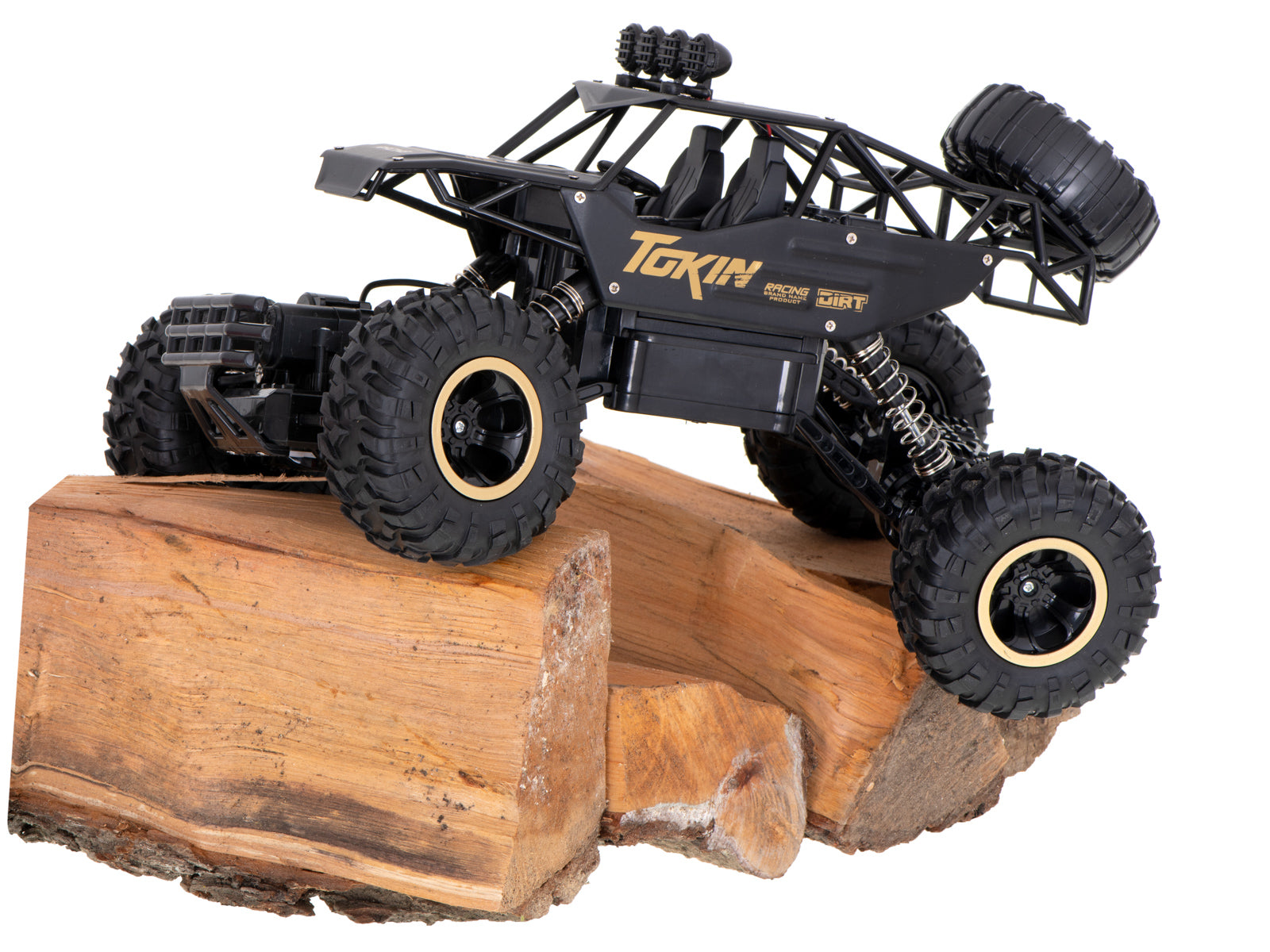 RC automobilis Rock Crawler 1:12 4WD METAL juodas