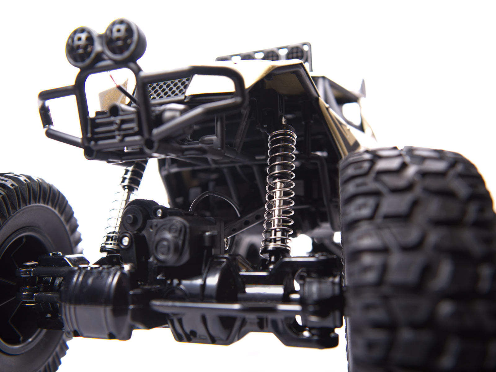 RC automobilis Rock Crawler 2.4GHz 1:8 51cm aukso spalvos