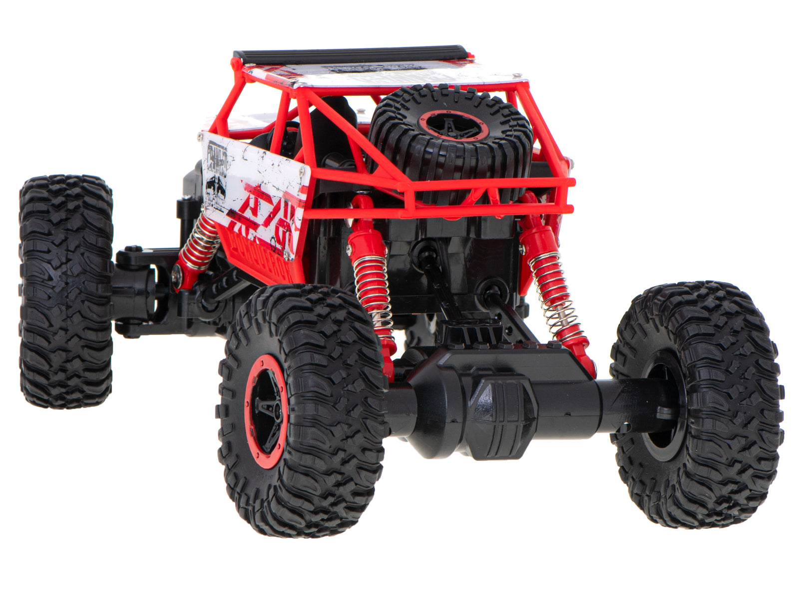 RC automobilis Rock Crawler HB 2.4GHz 1:18 raudonas