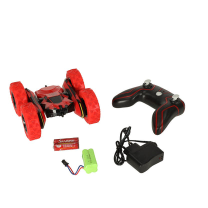 RC nuotoliniu būdu valdomas kaskadininkų automobilis "Acrobat Red