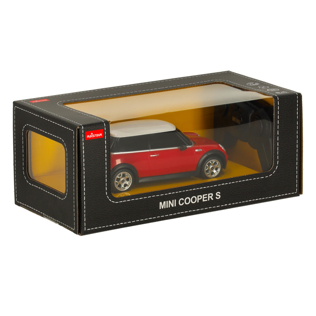 Радиоуправляемая машинка 1:24 MINI COOPERS красного цвета 