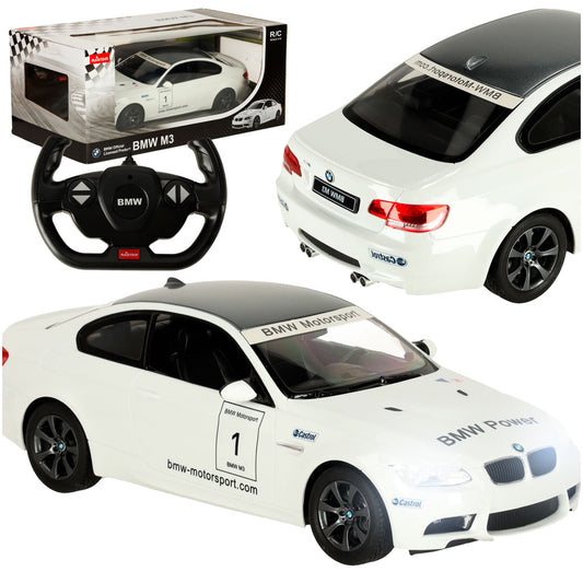 Радиоуправляемая машинка 1:14 BMW M3 белая 