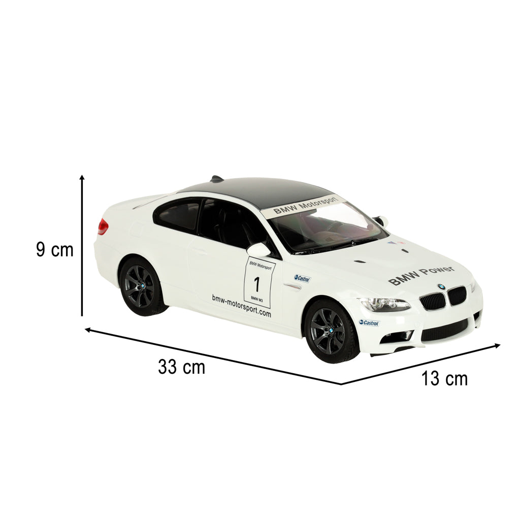 Радиоуправляемая машинка 1:14 BMW M3 белая 