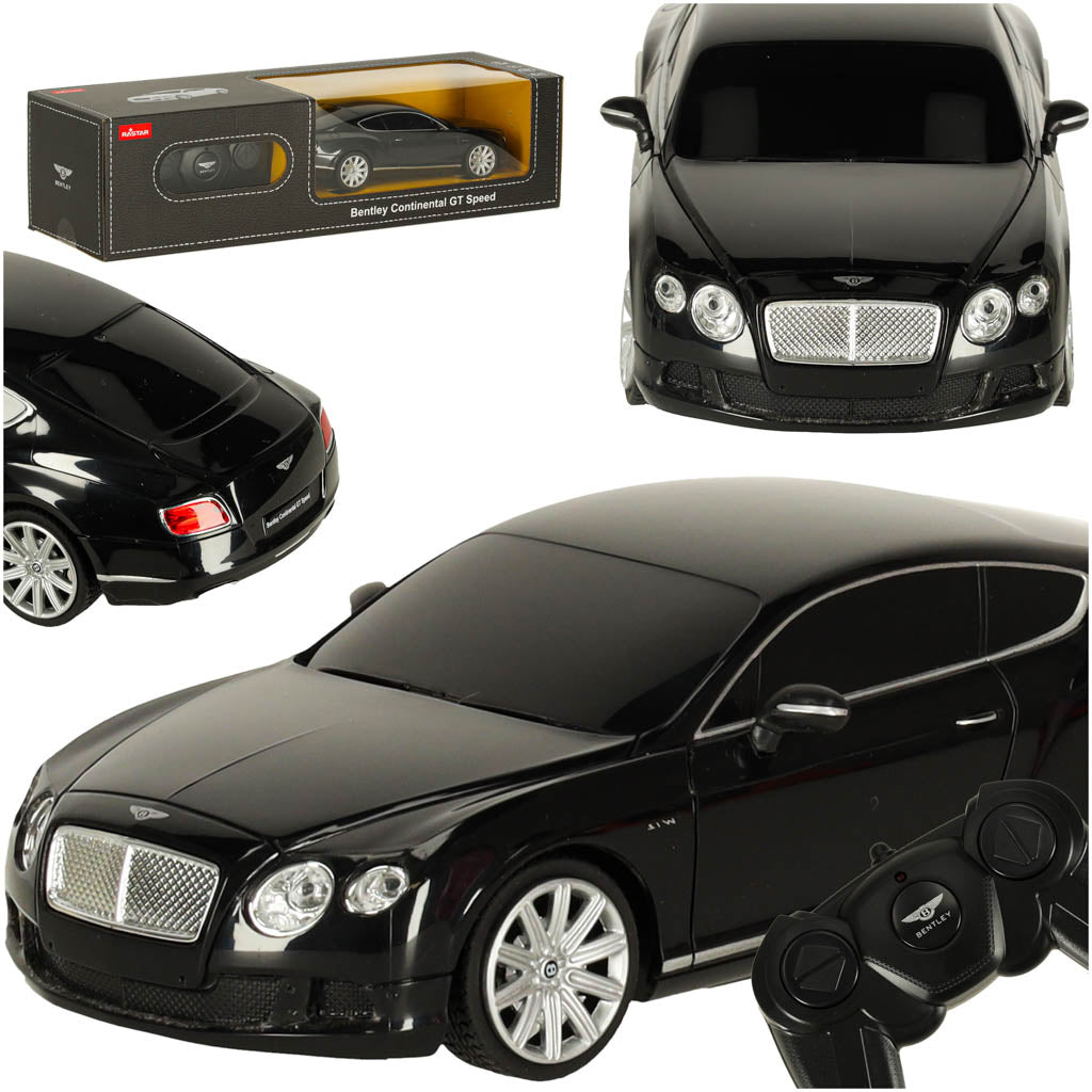 Радиоуправляемая машинка 1:24 Bentley Continental GT черная 