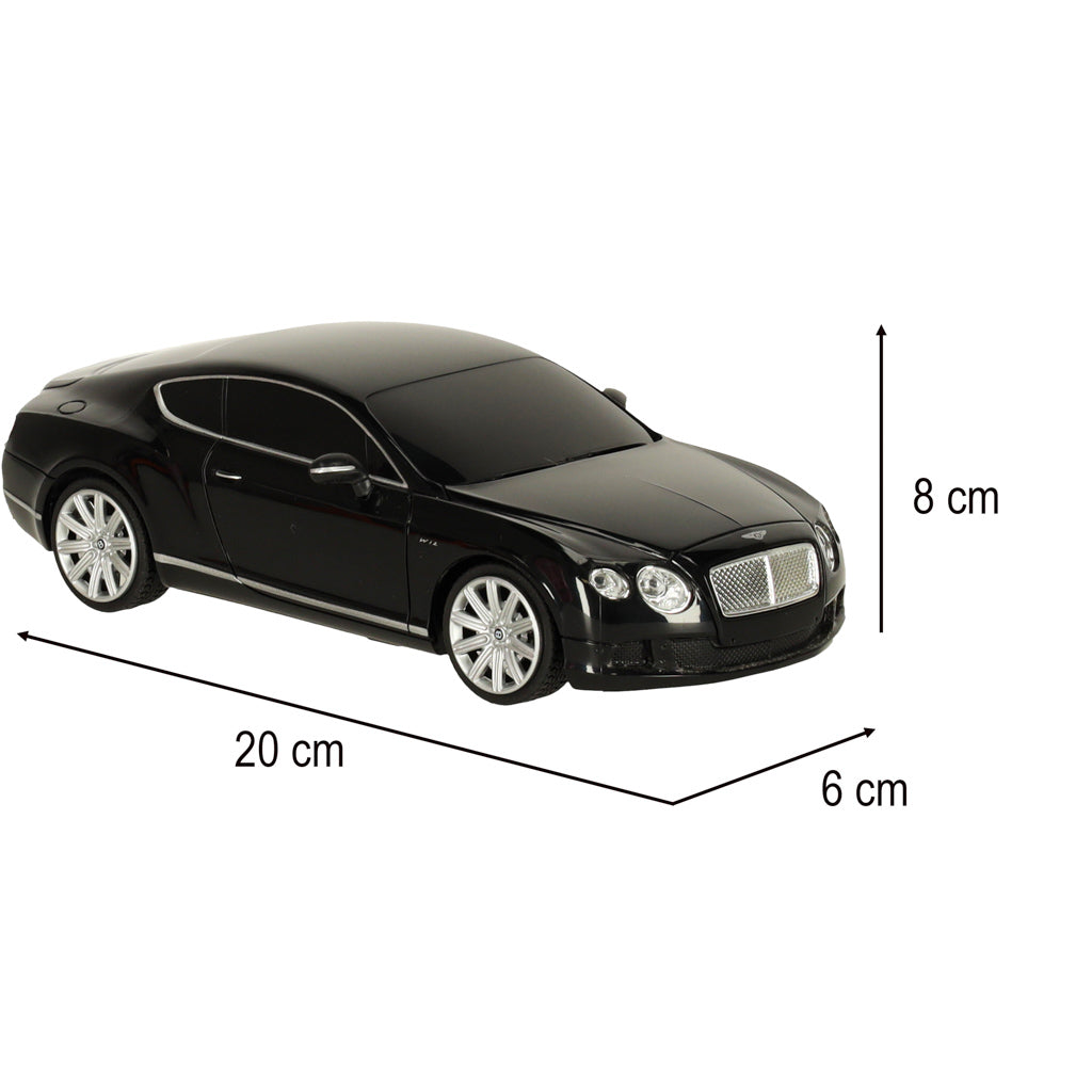 Радиоуправляемая машинка 1:24 Bentley Continental GT черная 