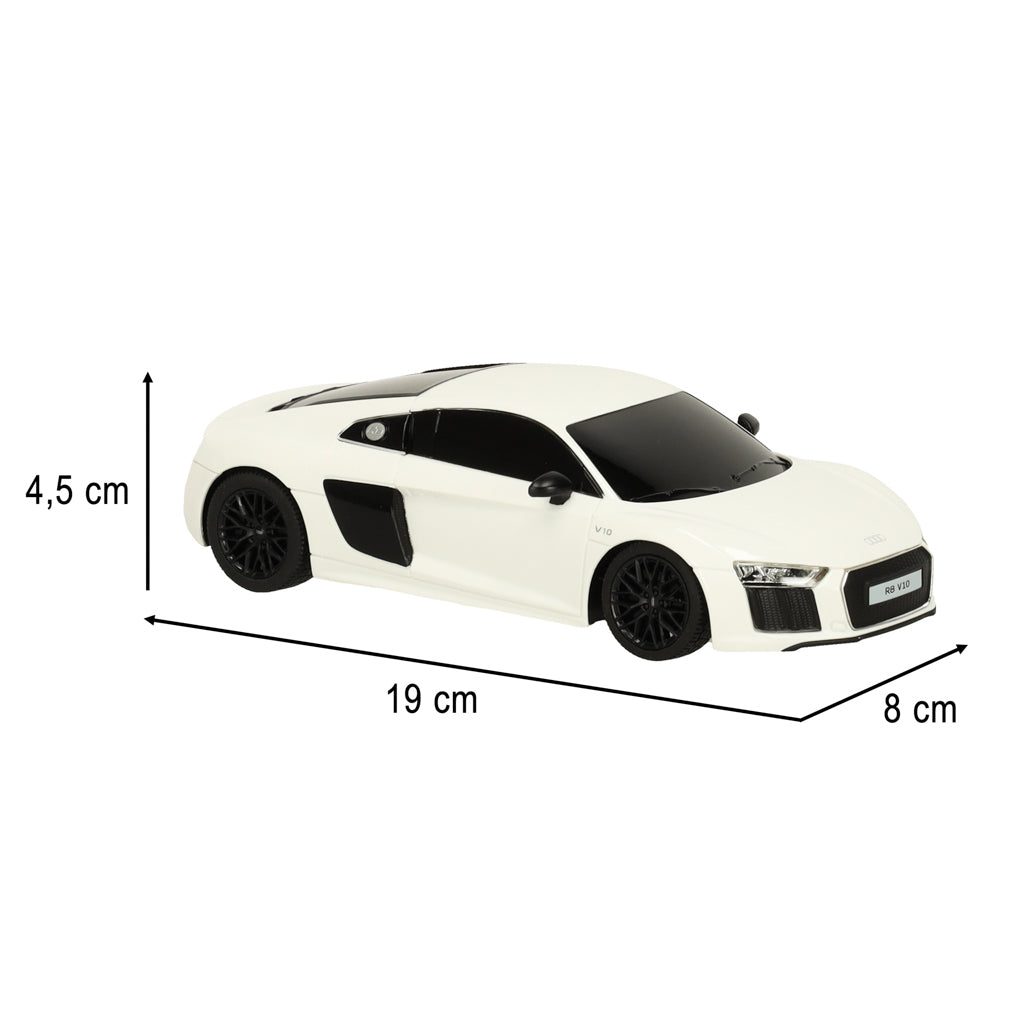 Радиоуправляемая машинка 1:24 AUDI R8 2015 белая 