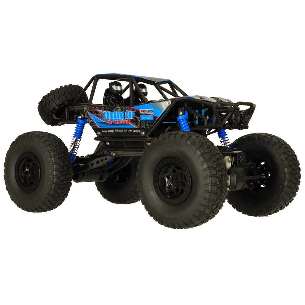 RC vikšrinis laipiojimo automobilis 1:10 4WD 48cm mėlynos spalvos