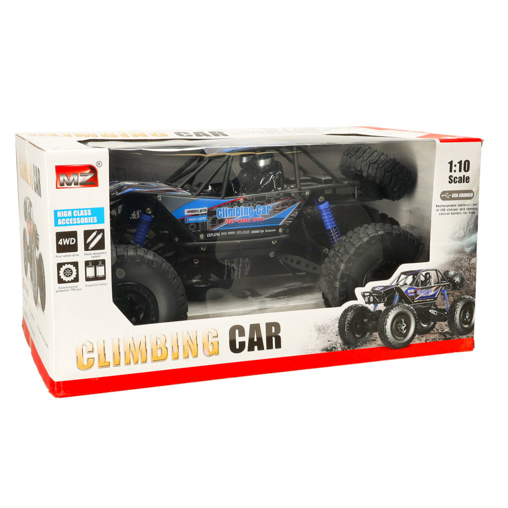 RC vikšrinis laipiojimo automobilis 1:10 4WD 48cm mėlynos spalvos