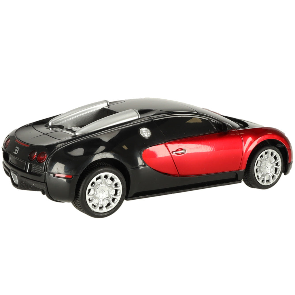 Bugatti Veyron RC automobilio licencija 1:24 raudona