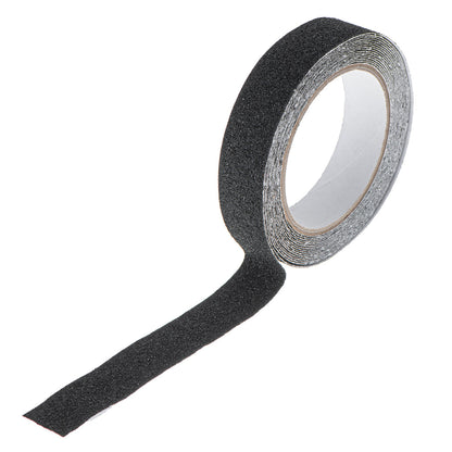 Neslystanti apsauginė juosta 2,5 cmx5 m juoda - gaukdaugiau.lt