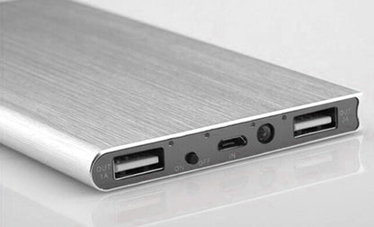 POWER BANK 20000 SLIM ALU SILVER - gaukdaugiau.lt