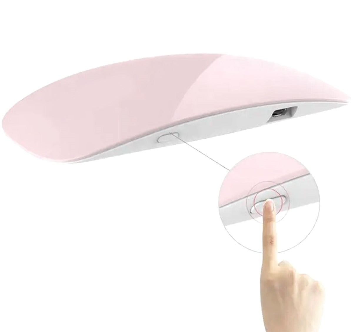 6W Sulankstoma UV Lampa – Nagų Kietinimui ir Priežiūrai - gaukdaugiau.lt