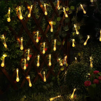 Garland Lempos 10M - 100LED Saulės Apšvietimo Rinkinys - gaukdaugiau.lt